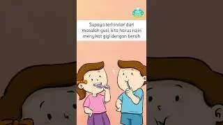 #KomiKidz Gusi Berdarah  yuk simak penjelasan Denta tentang Gingivitis berikut ini