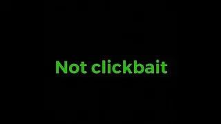 Not Clickbait.