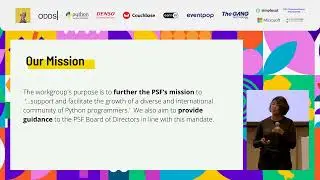 Lightning talk: Meet and Greet with PSF D and I Workgroup
