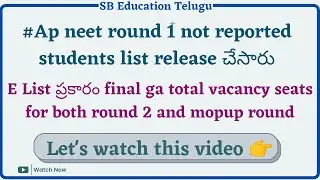 #Ap neet vacancy seats 2021#Ap neet latest news 2021#Ap neet counseling latest updates #Ap neet news