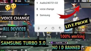 Samsung Voice Changer Install Any Device [ NO ROOT ] Game Turbo 3.0 | Voice change like raister