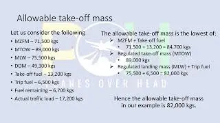 Payload Calculation - Underload
