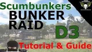 SCUM BUNKERS - D3 Military Bunker Raid Mech Entry and Exit Tutorial Guide