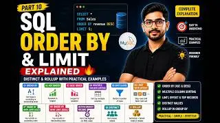 SQL ORDER BY & LIMIT Explained | DISTINCT & ROLLUP