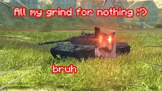 grinding my E75 back cuz im stupid