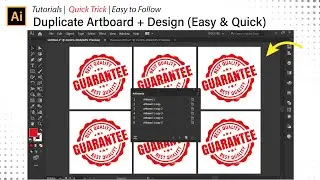Easy How to Duplicate Artboard Adobe Illustrator