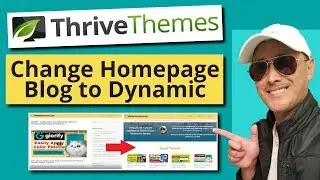 How to Change WordPress Homepage from default Blog to Dynamic Static Page - Thrive Themes