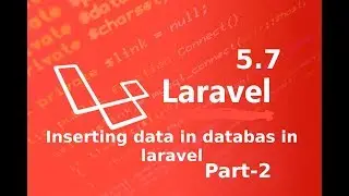 inserting data  in laravel 5.7 || raw sql queries in laravel  part 2 || laravel master
