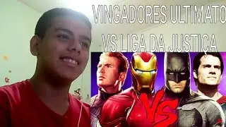 REACT Vingadores Ultimato VS. Liga da Justiça FT. Tauz, All Place, Vikazz, Datte... | Batalha de Rap