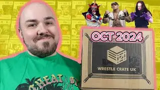 Opening the October 2024 WRESTLE CRATE UK Wrestling Subscription Mystery Box