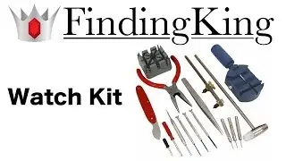 Watch Screwdriver, Holder and Case Removal Kit