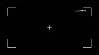 black screen video recording frame | Technical Guru effect 