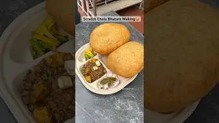 Chole Bhature is Love😍🥵 #cholebhaturae #streetfood #short