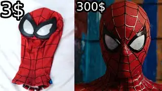 3$ vs 300$ SpiderMan  Mask Etsy vs AliExpress