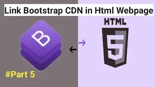 How to link bootstrap cdn in html  | Mobile Response Code Link | bootstrap link html webpage | 2022