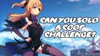 How to beat The Co-Op Challenge In Single Player Mode in Genshin Impact! #52
