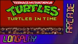 TMNT - Turtles in Time (Longplay Arcade 60fps)