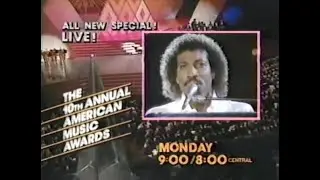 1983 ABC promo That's Incredible! / American Music Awards