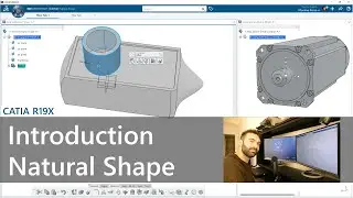 Introduction to Natural Shape - CATIA 3DExperience R19x (Live demo)