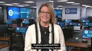 FEMA Administrator Criswell IPAWS National Test Message