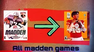 All madden from 2001-2020