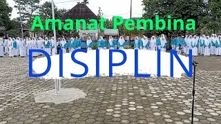 Amanat Pembina Upacara Tentang kedisiplinan