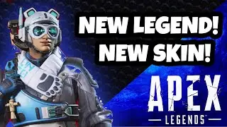 NEW LEGEND and NEW SKIN! Ice Cold  Skin Review and VANTAGE Gameplay