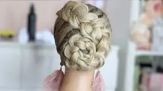Детская Прическа Из Объемной Косы | Dutch Braid Hairstyle | Peinados Para Niñas