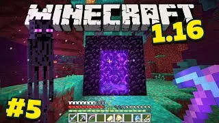 Майнкрафт 1.16 Выживание без модов! Новый ад в minecraft! #5