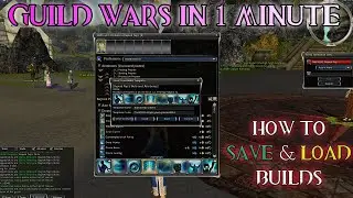 Guild Wars in 1 minute - How to save/load builds #Shorts