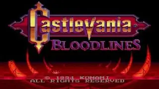 Castlevania Bloodlines Intro