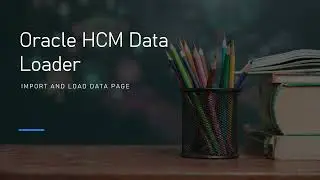 5 HDL Import and Load Data Page