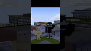 Тот самый мэр города с сыном😂 #minecraft #майнкрафт