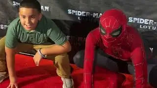 I went to the SPIDER-MAN: LOTUS Premiere...(and forgot)