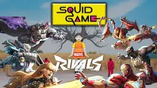 WE MADE SQUID GAMES in MARVEL RIVALS