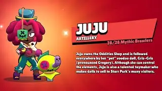 Brawl Stars Juju Unlocked Max level Gameplay