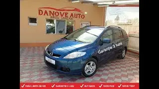Mazda 5,GARANTIE 3 LUNI,BUY-BACK,RATE FIXE,motor 2000 tdi,110 CP,7 locuri,Pret: 2999 Euro