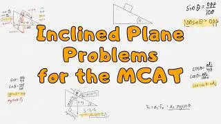 How to Solve Inclined Plane Problems on the MCAT