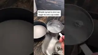 How to use simple syrup