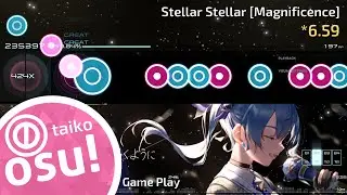 osu! lazer taiko game play - Stellar Stellar [Magnificence]