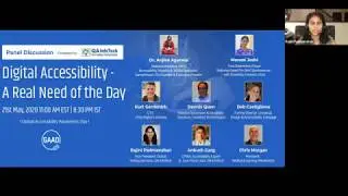 QA InfoTech GAAD Panel Discussion On Digital Accessibility - May 2020