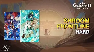 Venti & Mona Hydro Swirl Deck - Shroom Frontline (Hard) | Genshin Impact