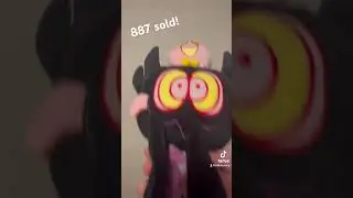 Barnaby plushie has sold 887 units in 1-2 days! 