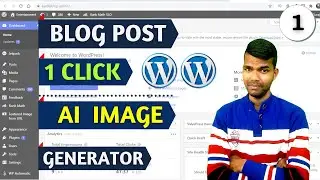 Blog post 1 click AI image generator