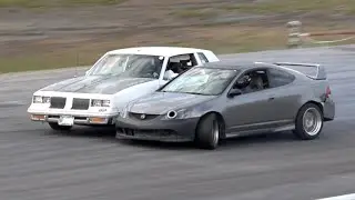 Spectator Drags 'Class A' at Oxford Plains Speedway Motor Mayhem #3 SEPT 2022