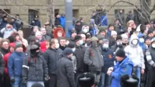 Антимайдан в Донецке 23.02.14