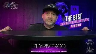 Perfect Large 24-Inch Product Photography Turntable by Flyrivergo Unboxing & Review 