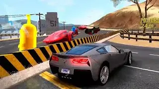 Asphalt Nitro: Glitch Enter The Blocked Route In Water Barrier Reverse
