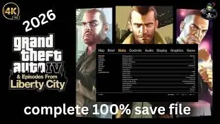 🎮 How To Install Complete Save Game File In GTA 4 (2026) | Save Game Location Guide 