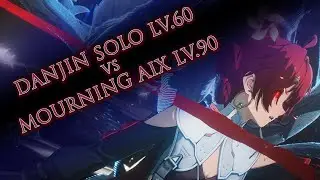 [ Wuthering Waves ] Danjin Solo Lv.60 VS Mourning Aix Lv.90 - No Damage